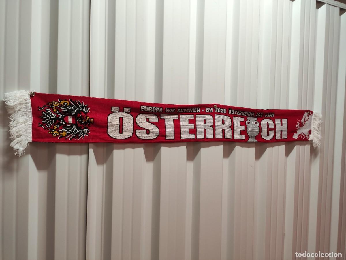 Coleccionismo deportivo: Bufanda Austria &Ouml;sterreich Scarf - Foto 1