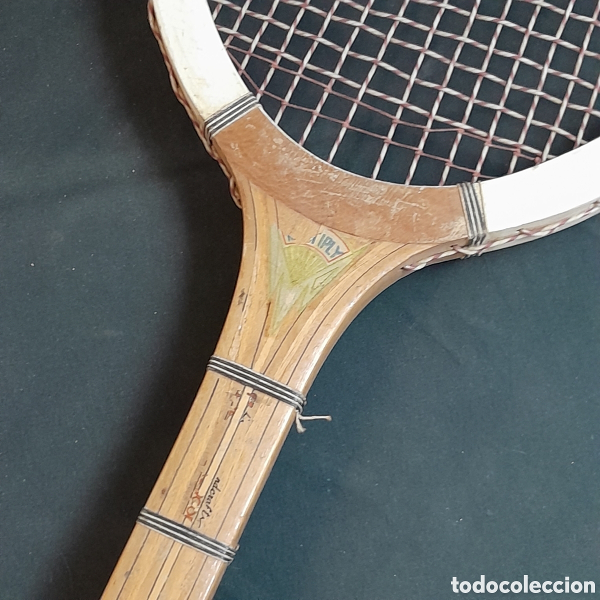 Coleccionismo deportivo: RAQUETA DE TENIS. DUNLOP. A&Ntilde;OS 70 - Foto 4