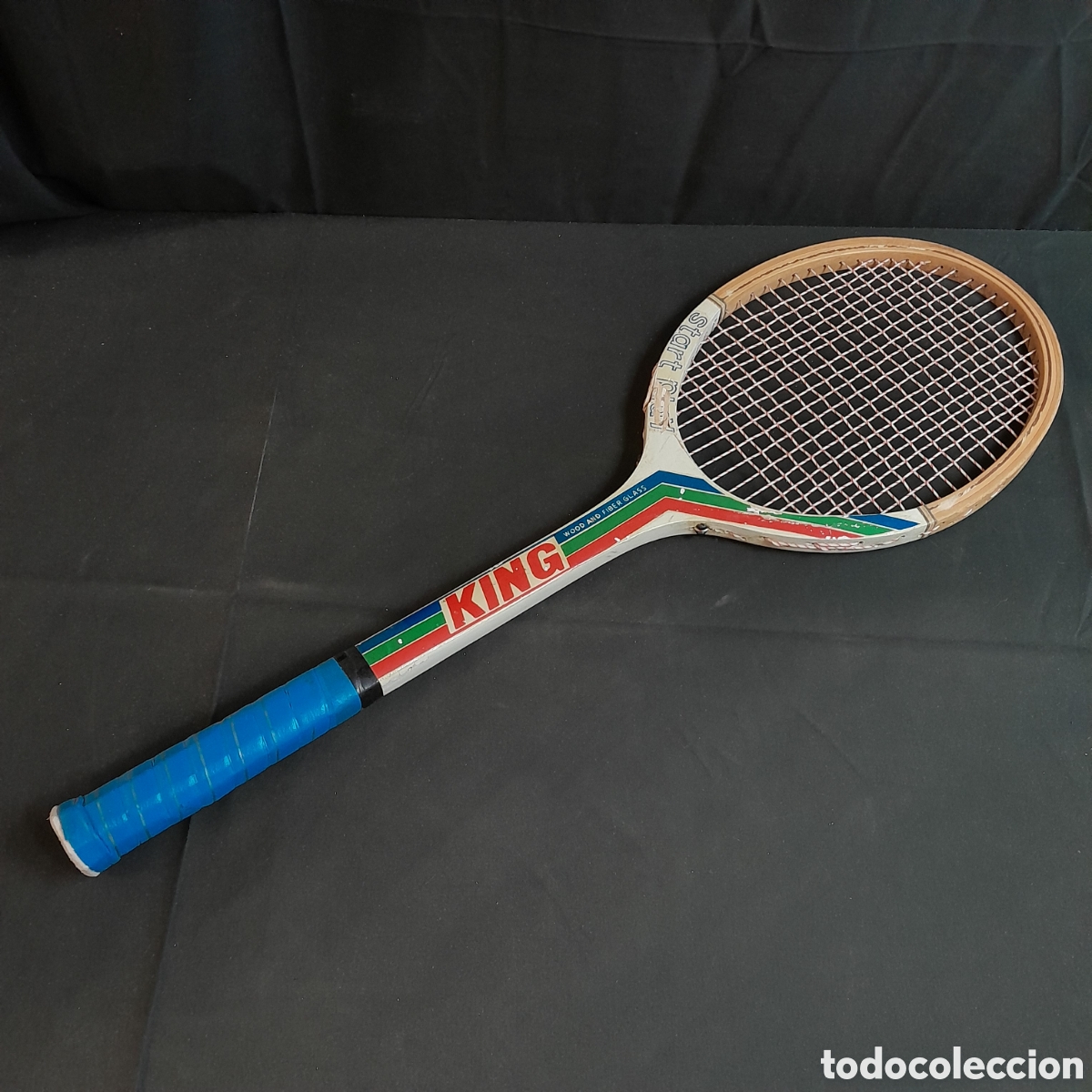 Coleccionismo deportivo: RAQUETA DE TENIS. KING. A&Ntilde;OS 70 - Foto 2