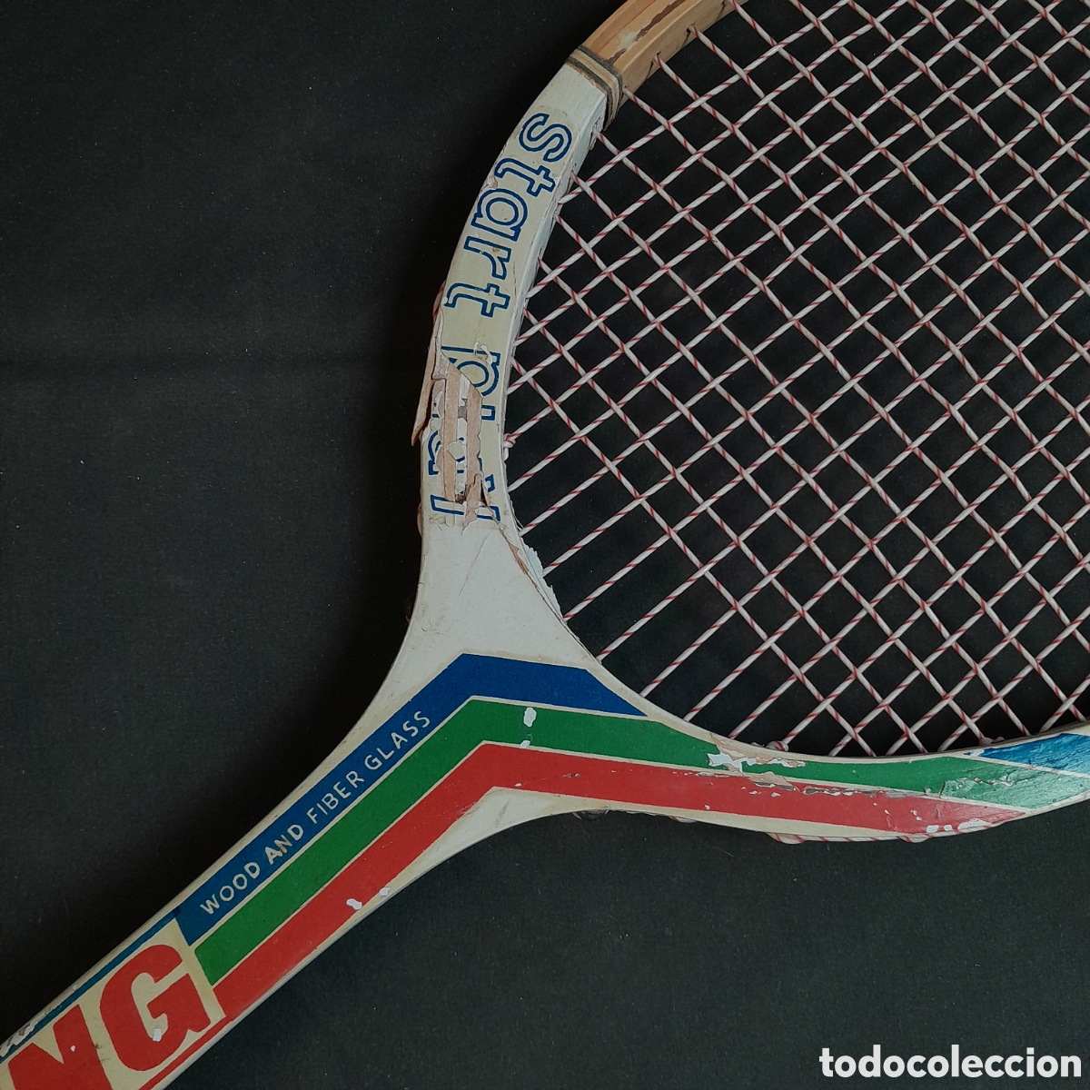 Coleccionismo deportivo: RAQUETA DE TENIS. KING. A&Ntilde;OS 70 - Foto 4
