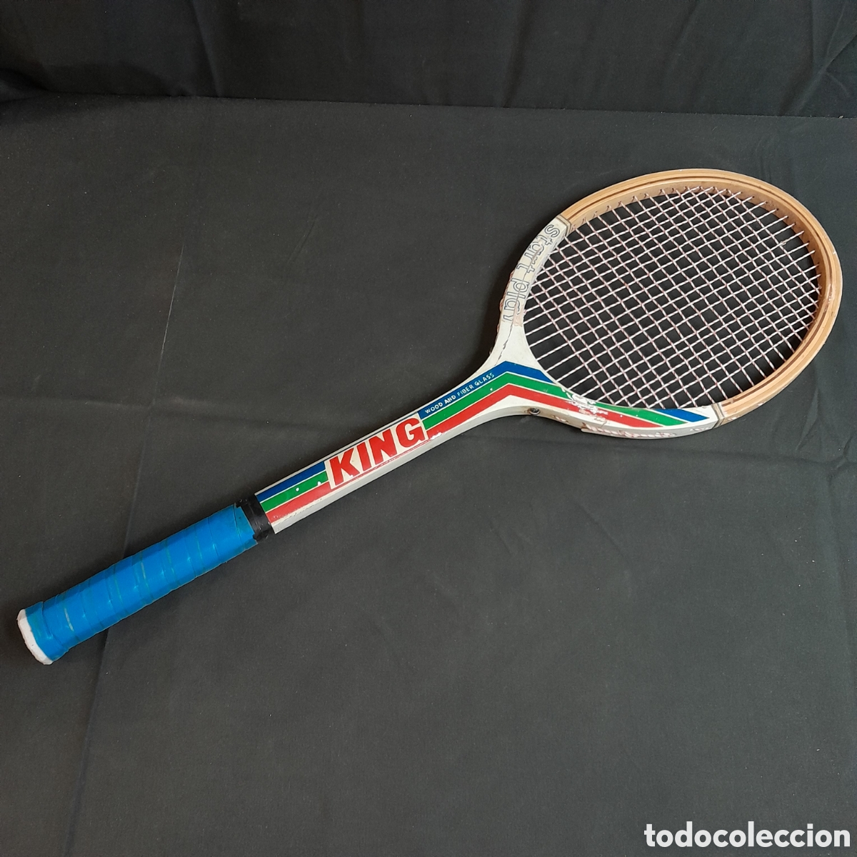 Coleccionismo deportivo: RAQUETA DE TENIS. KING. A&Ntilde;OS 70 - Foto 1