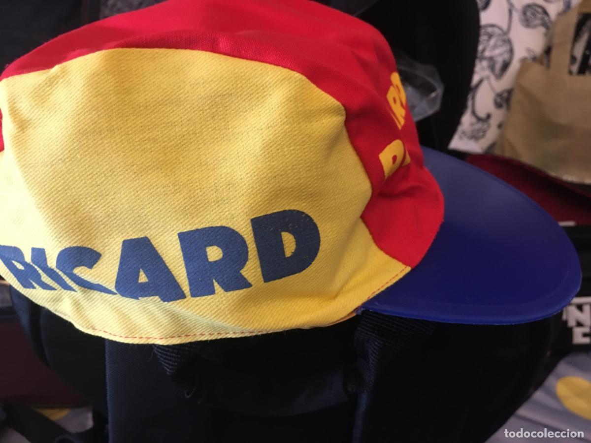 Coleccionismo deportivo: Gorra Ciclista RICARD - Foto 4