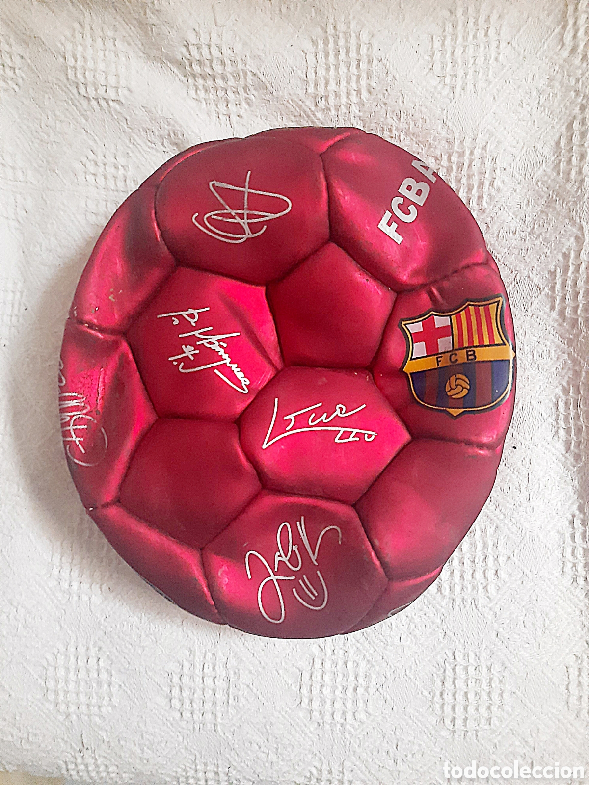 Coleccionismo deportivo: Balon 2000s Fc Barcelona - Foto 1