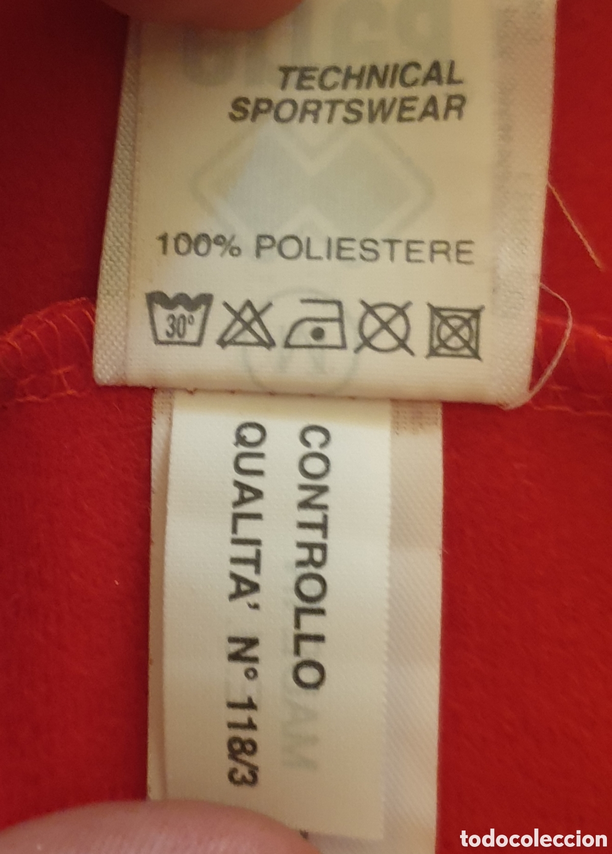 Coleccionismo deportivo: CHAQUETA DE CHANDAL ERREA ITALIA TALLA M - Foto 11