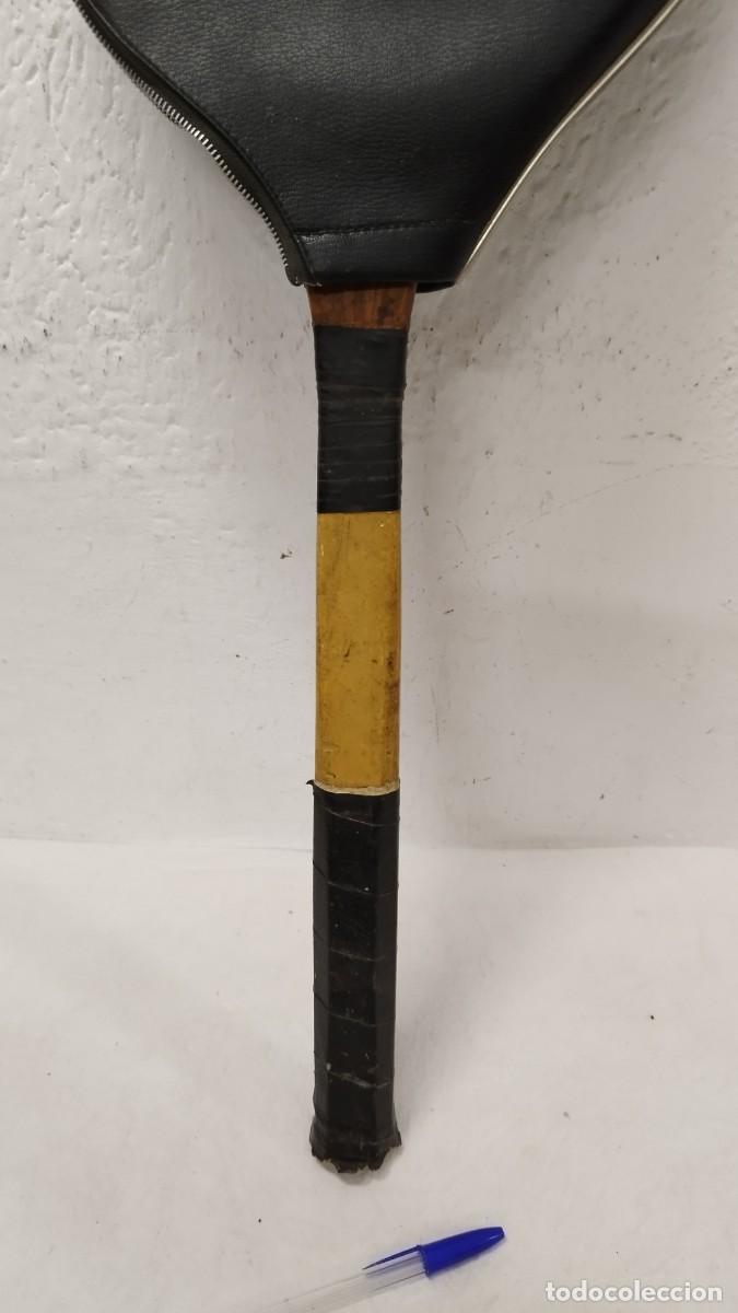 Coleccionismo deportivo: Antigua Raqueta de Tenis marca Matollo Inca de Madera - Foto 3