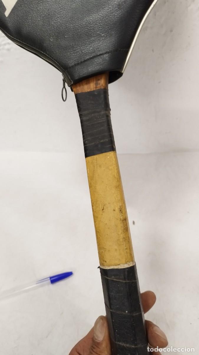 Coleccionismo deportivo: Antigua Raqueta de Tenis marca Matollo Inca de Madera - Foto 9