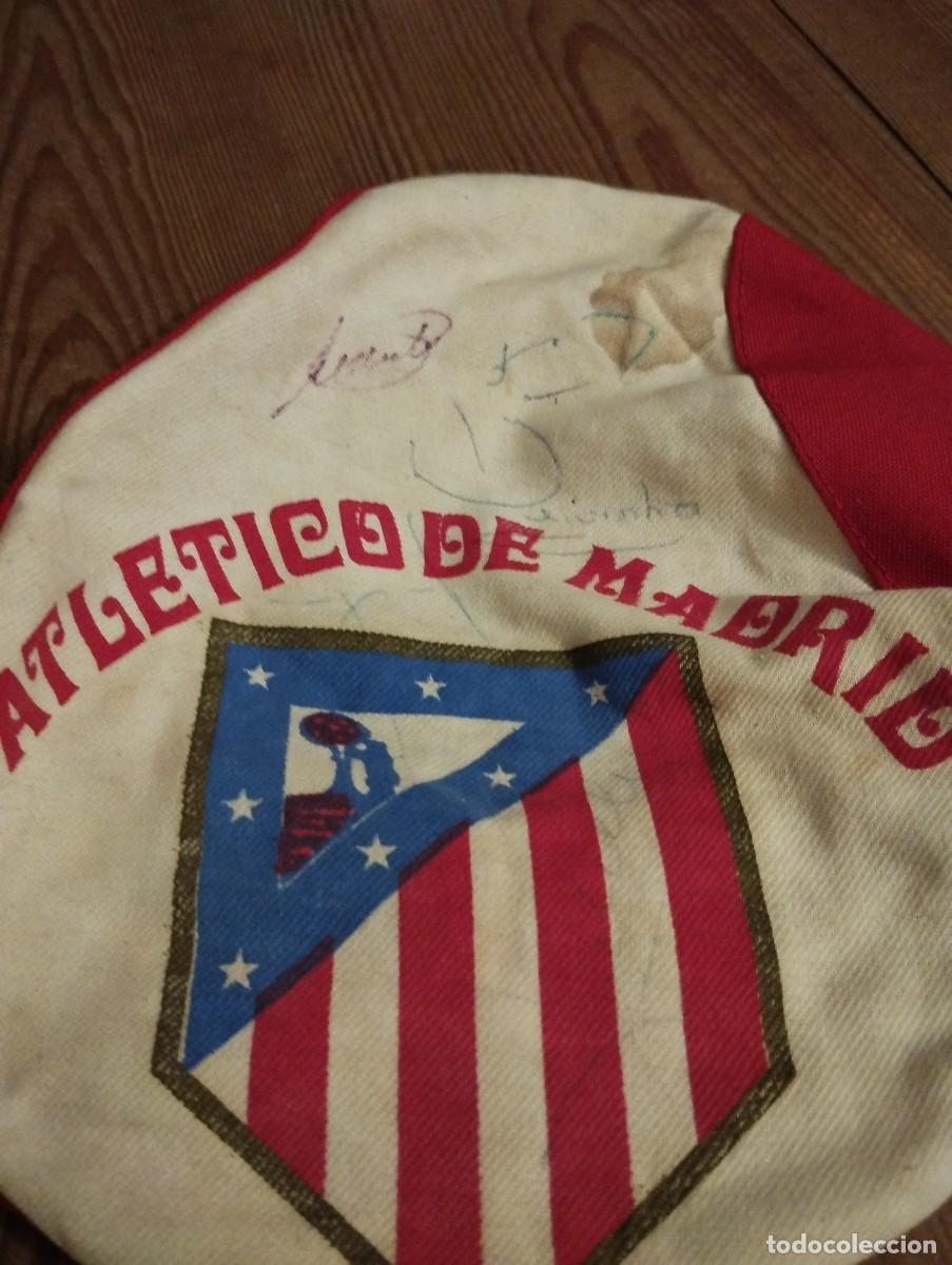 Coleccionismo deportivo: Gorra antigua Atl&eacute;tico de Madrid - Foto 8