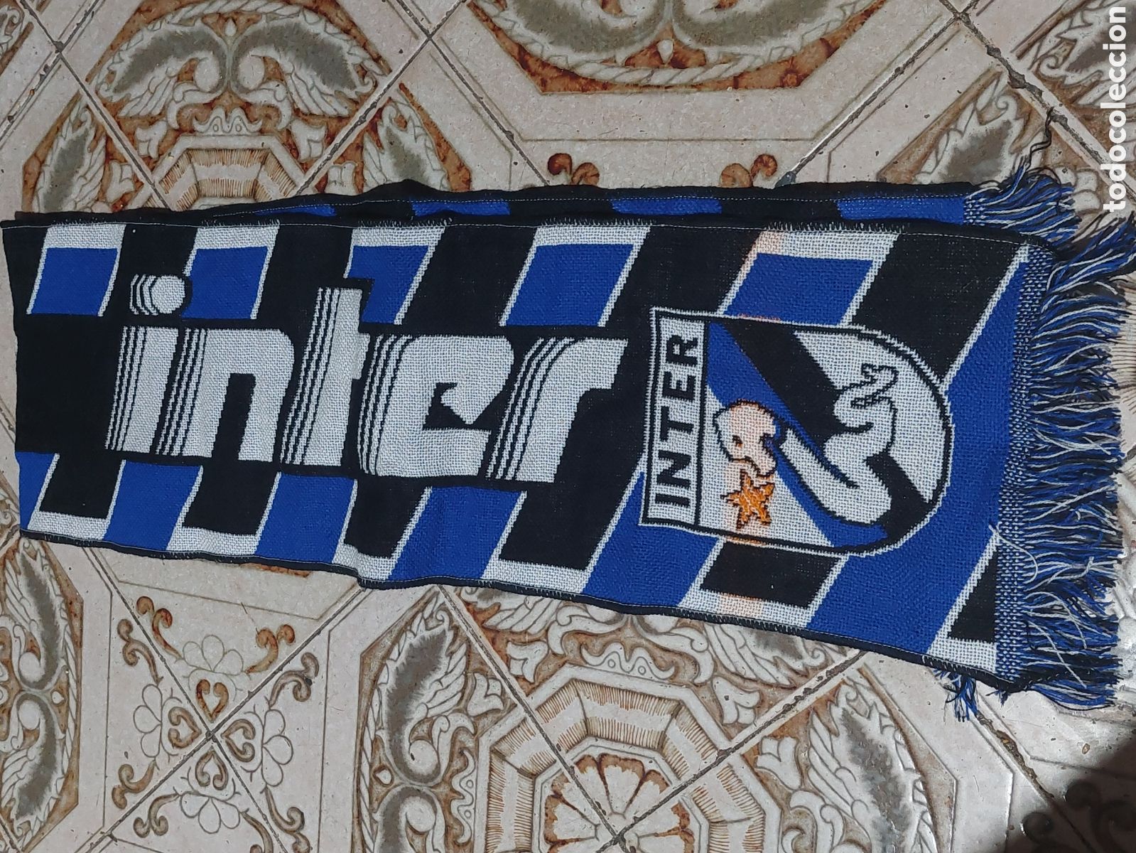 Coleccionismo deportivo: Bufanda INTER DE MILAN Forza Inter - Foto 1