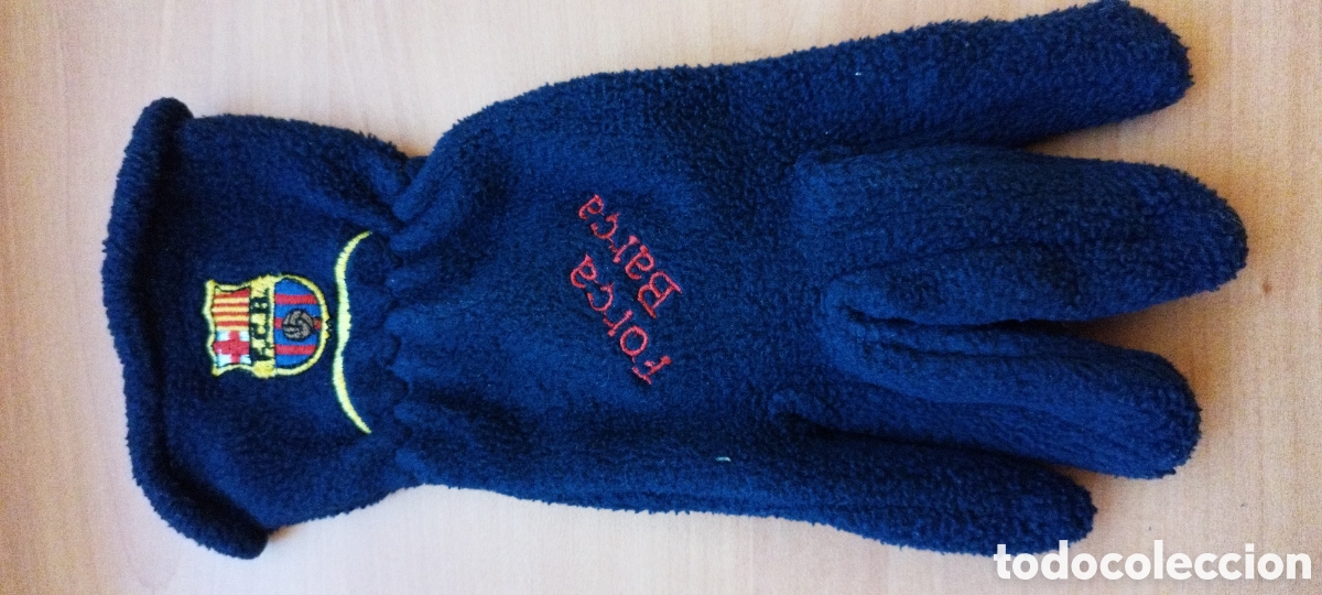 Coleccionismo deportivo: GUANTES FC BARCELONA - Foto 2