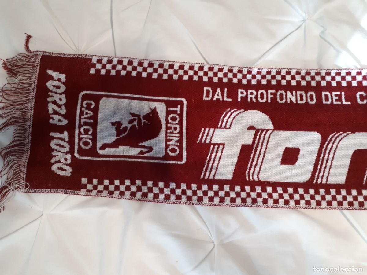 Coleccionismo deportivo: Bufanda Torino Futbol - Foto 3