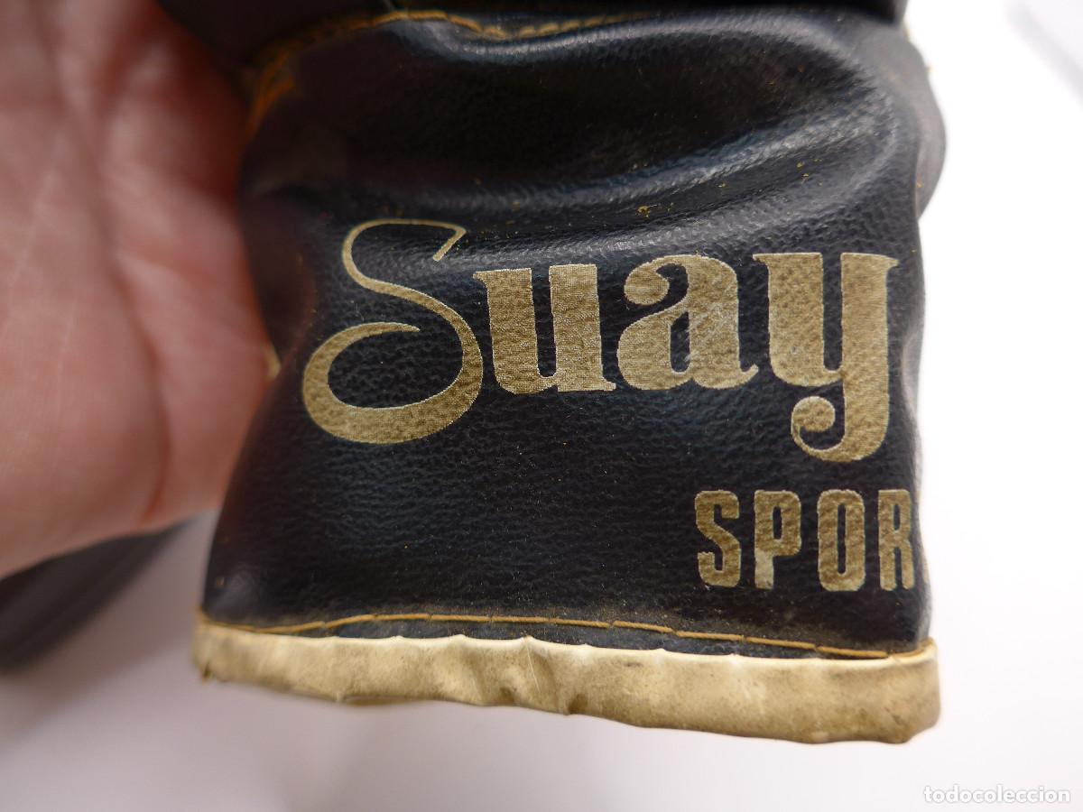 Coleccionismo deportivo: GUANTES DE BOXEO SUAY SPORT - Foto 7