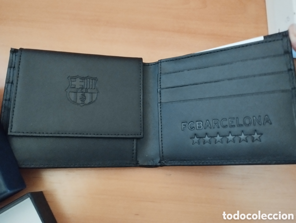 Coleccionismo deportivo: Cartera Bar&ccedil;a - Foto 1