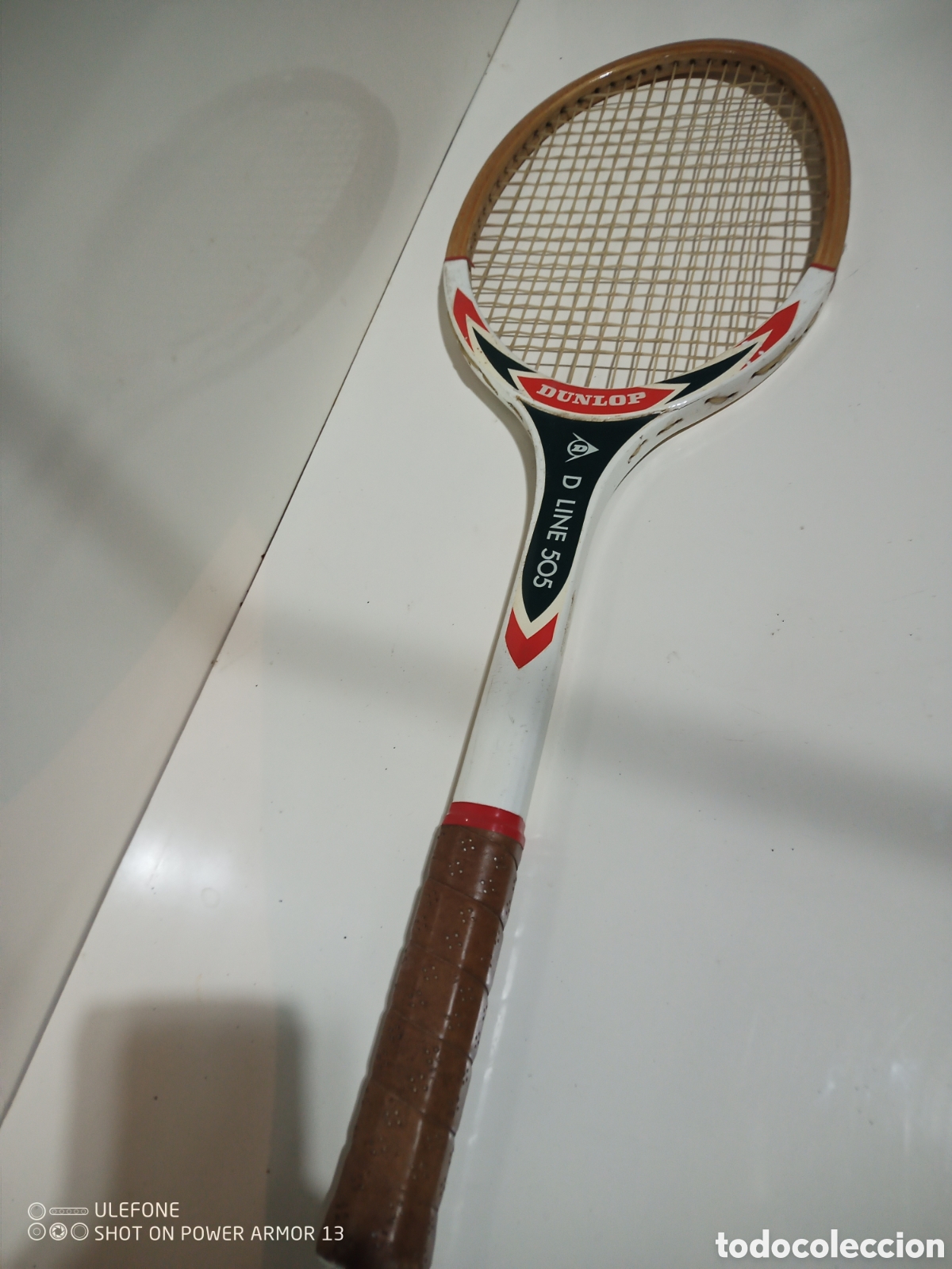 Coleccionismo deportivo: Antigua raqueta Dunlop D Line 505 - Foto 1