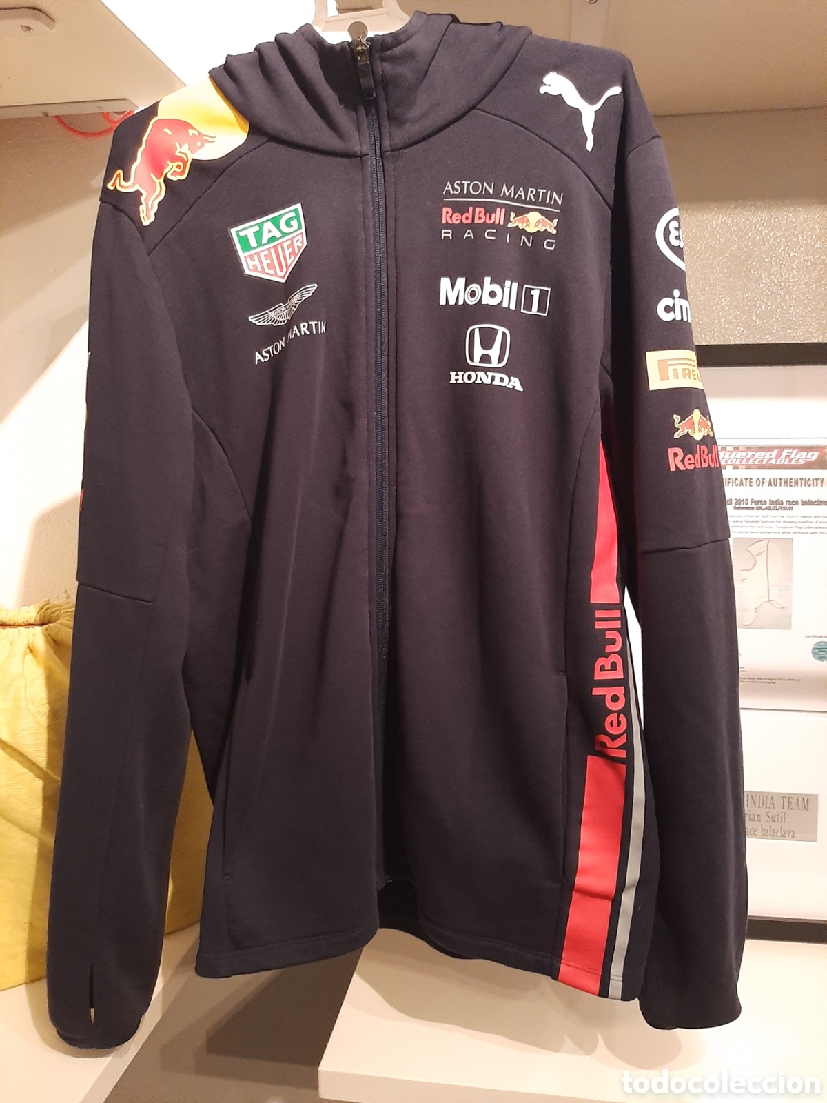 Coleccionismo deportivo: Sudadera oficial Red Bull F1 Team - Foto 2
