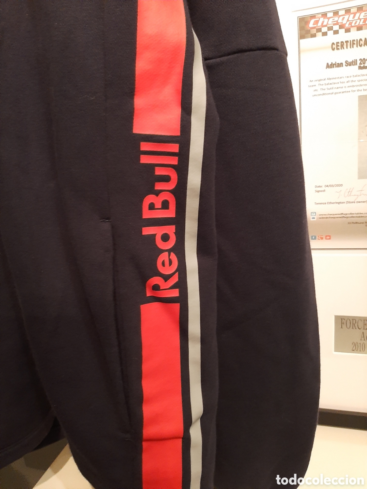 Coleccionismo deportivo: Sudadera oficial Red Bull F1 Team - Foto 5