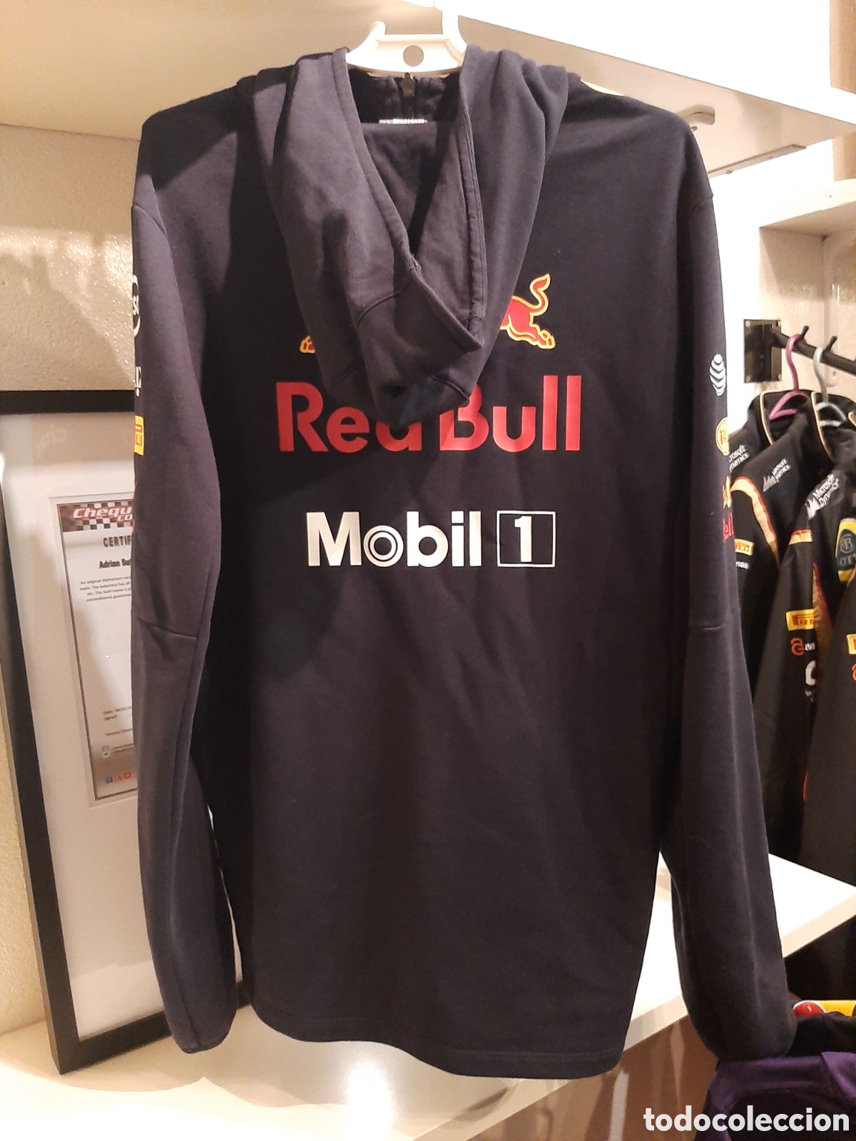Coleccionismo deportivo: Sudadera oficial Red Bull F1 Team - Foto 10