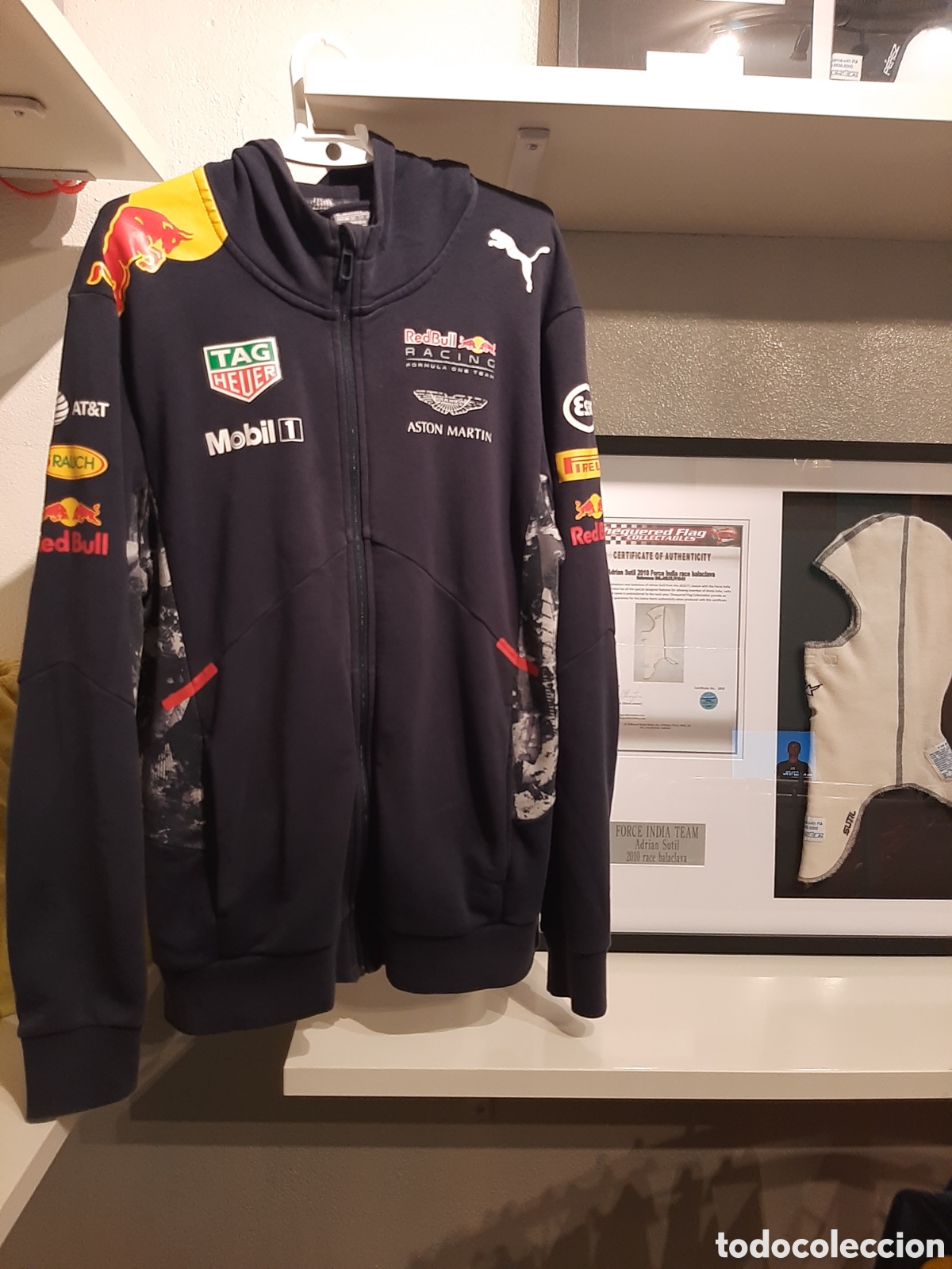 Coleccionismo deportivo: Sudadera oficial Red Bull F1 Team - Foto 2