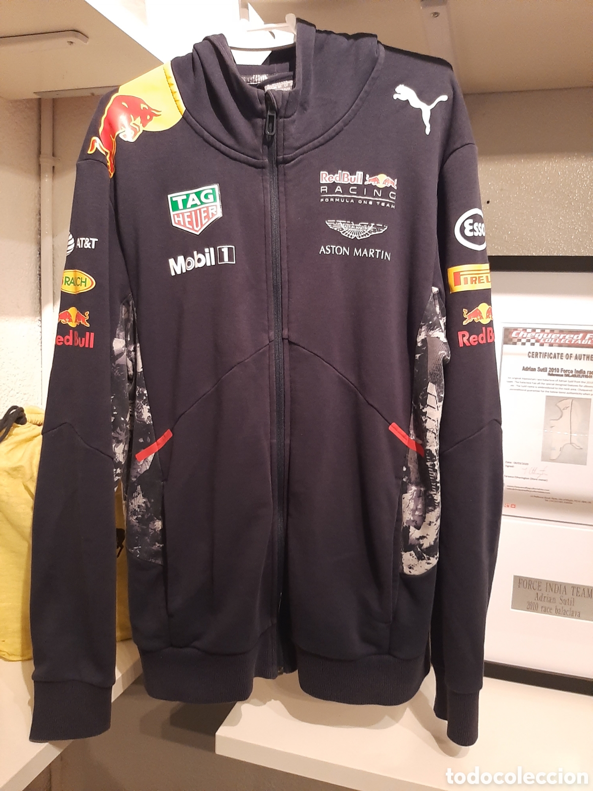 Coleccionismo deportivo: Sudadera oficial Red Bull F1 Team - Foto 1