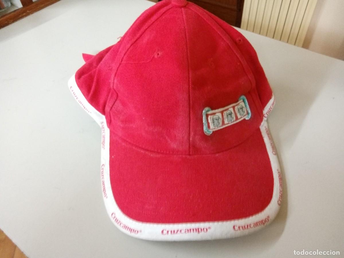 Coleccionismo deportivo: Gorra Cruzcampo - Foto 1