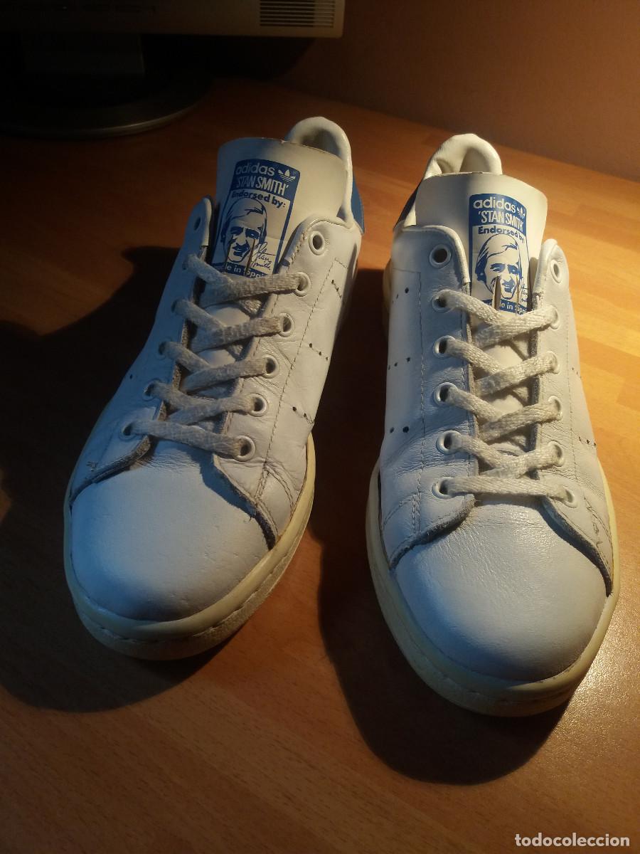 Coleccionismo deportivo: Adidas Stan Smith originales Espa&ntilde;a 1980 - Foto 2