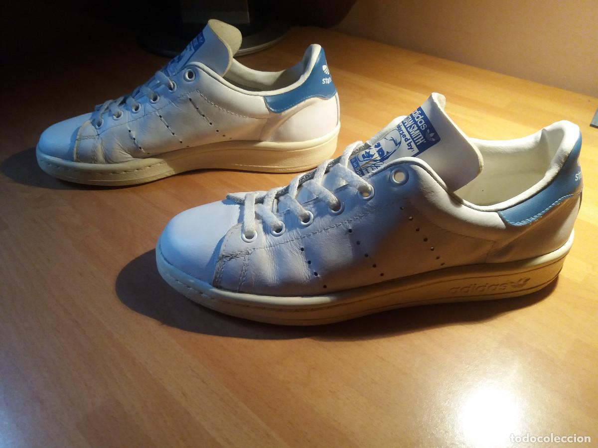 Coleccionismo deportivo: Adidas Stan Smith originales Espa&ntilde;a 1980 - Foto 3