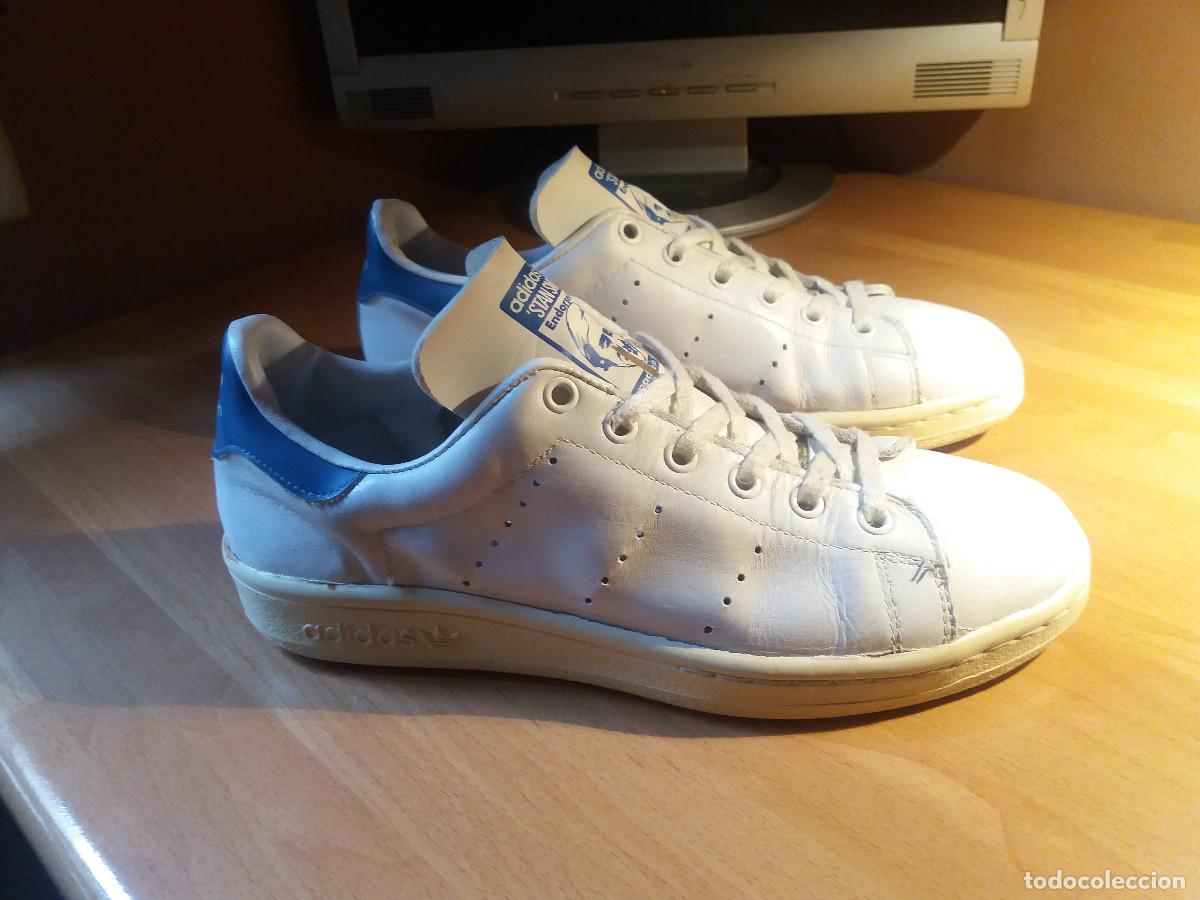Coleccionismo deportivo: Adidas Stan Smith originales Espa&ntilde;a 1980 - Foto 5