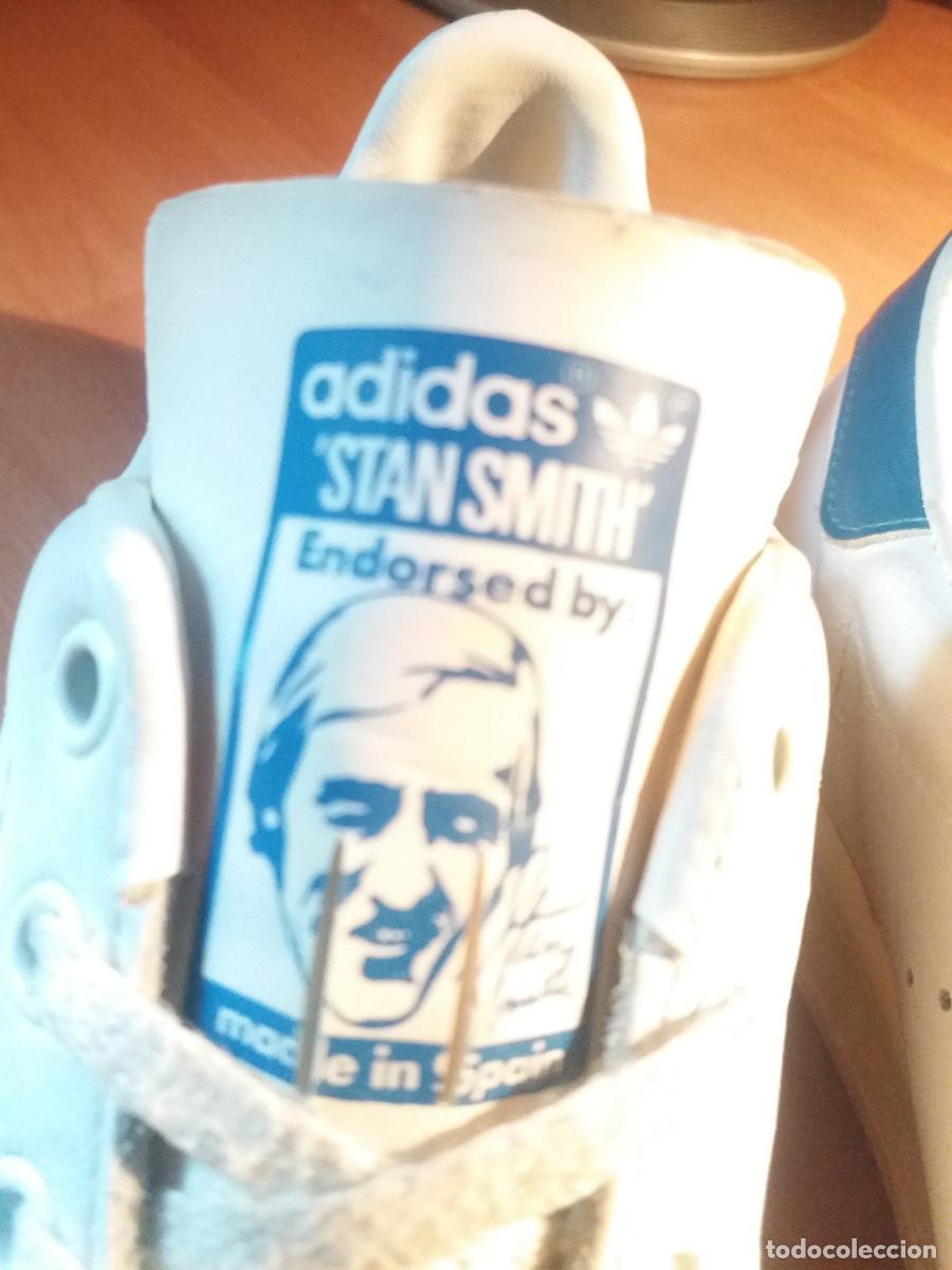 Coleccionismo deportivo: Adidas Stan Smith originales Espa&ntilde;a 1980 - Foto 7
