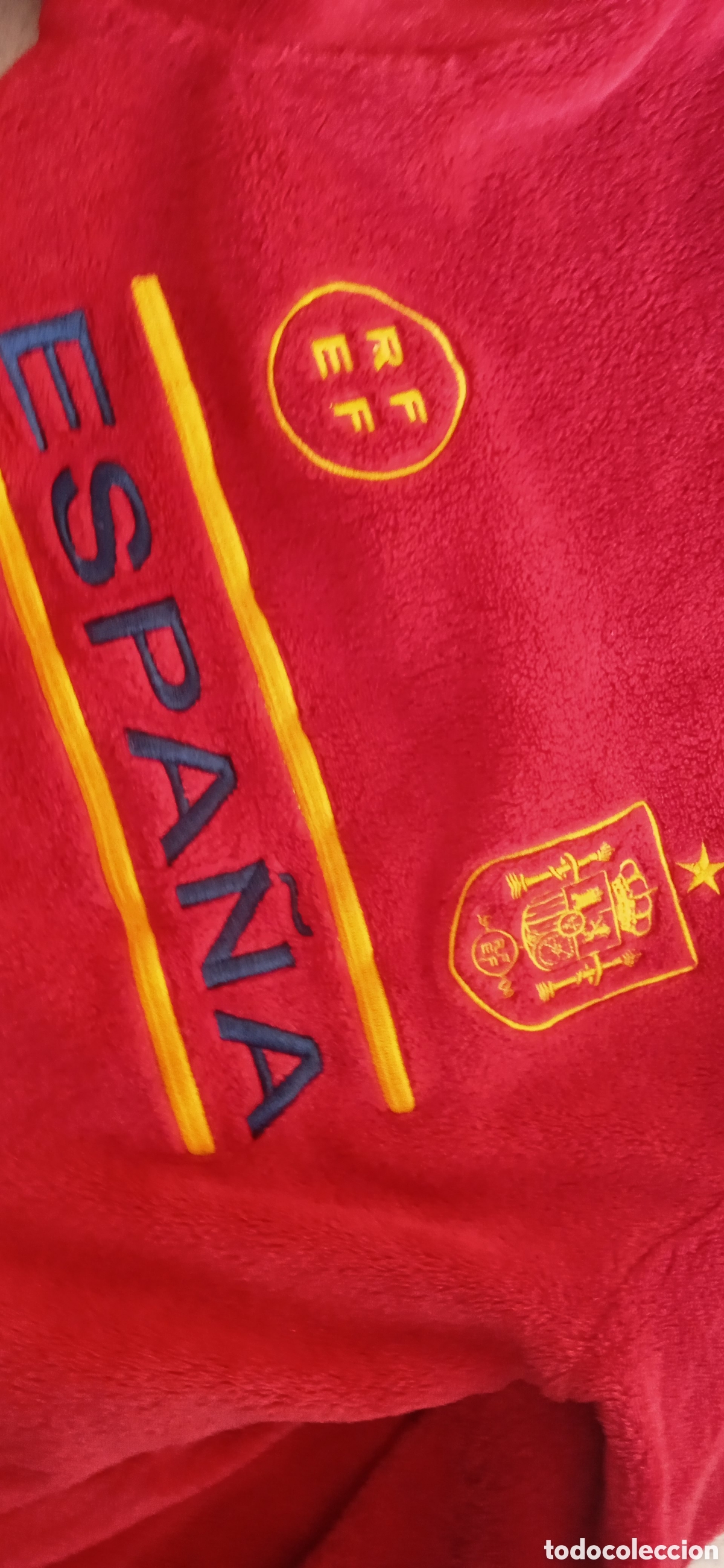 Coleccionismo deportivo: Pijama Espa&ntilde;a - Foto 5