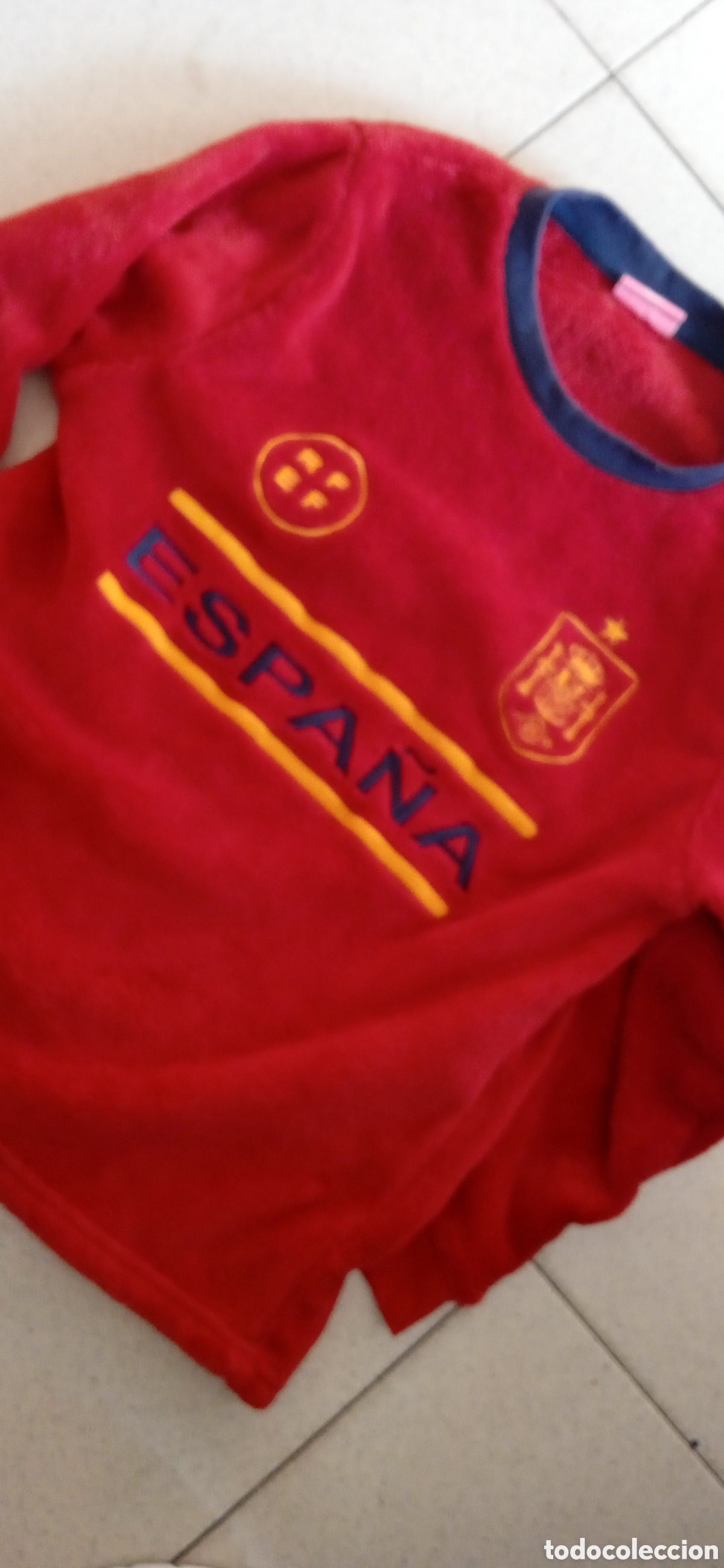 Coleccionismo deportivo: Pijama Espa&ntilde;a - Foto 7
