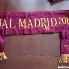 Coleccionismo deportivo: REAL MADRID CHAMPIONS LEAGUE SCARF FOOTBALL BUFANDA
