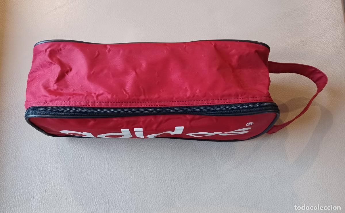 Coleccionismo deportivo: Bolsa de mano Adidas, a&ntilde;os 80. - Foto 3