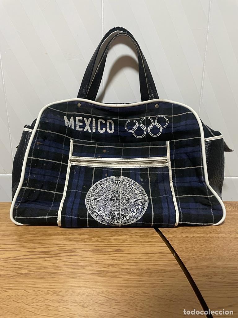 Coleccionismo deportivo: Bosa original de las Ol&iacute;mpiadas de Mexico 1968 - Foto 1