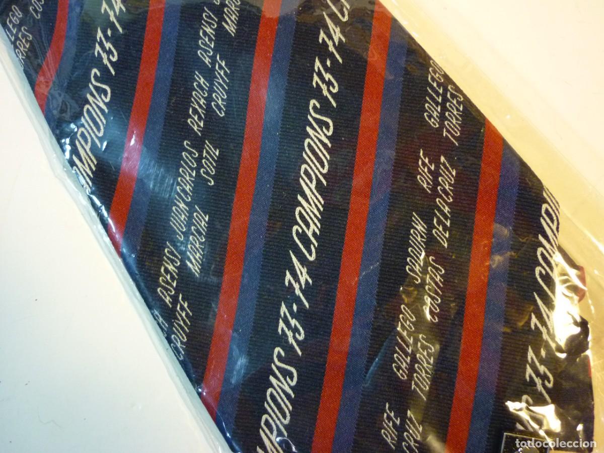 Coleccionismo deportivo: CORBATA DEL BAR&Ccedil;A CAMPIONS 73/74 - Foto 2