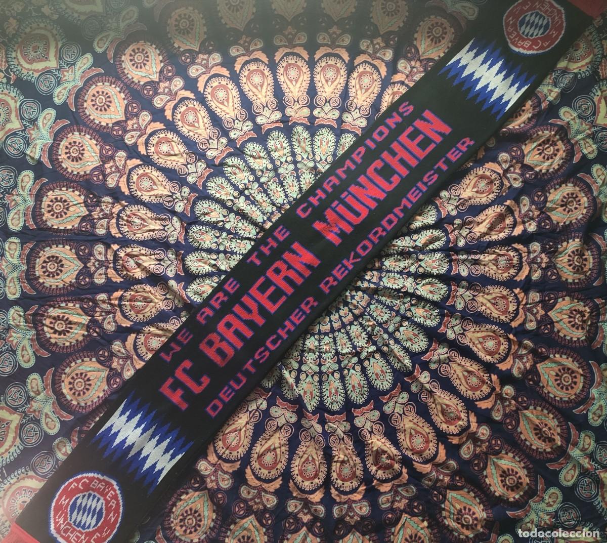 Coleccionismo deportivo: Bufanda Bayern M&uuml;nchen Scarf - Foto 1