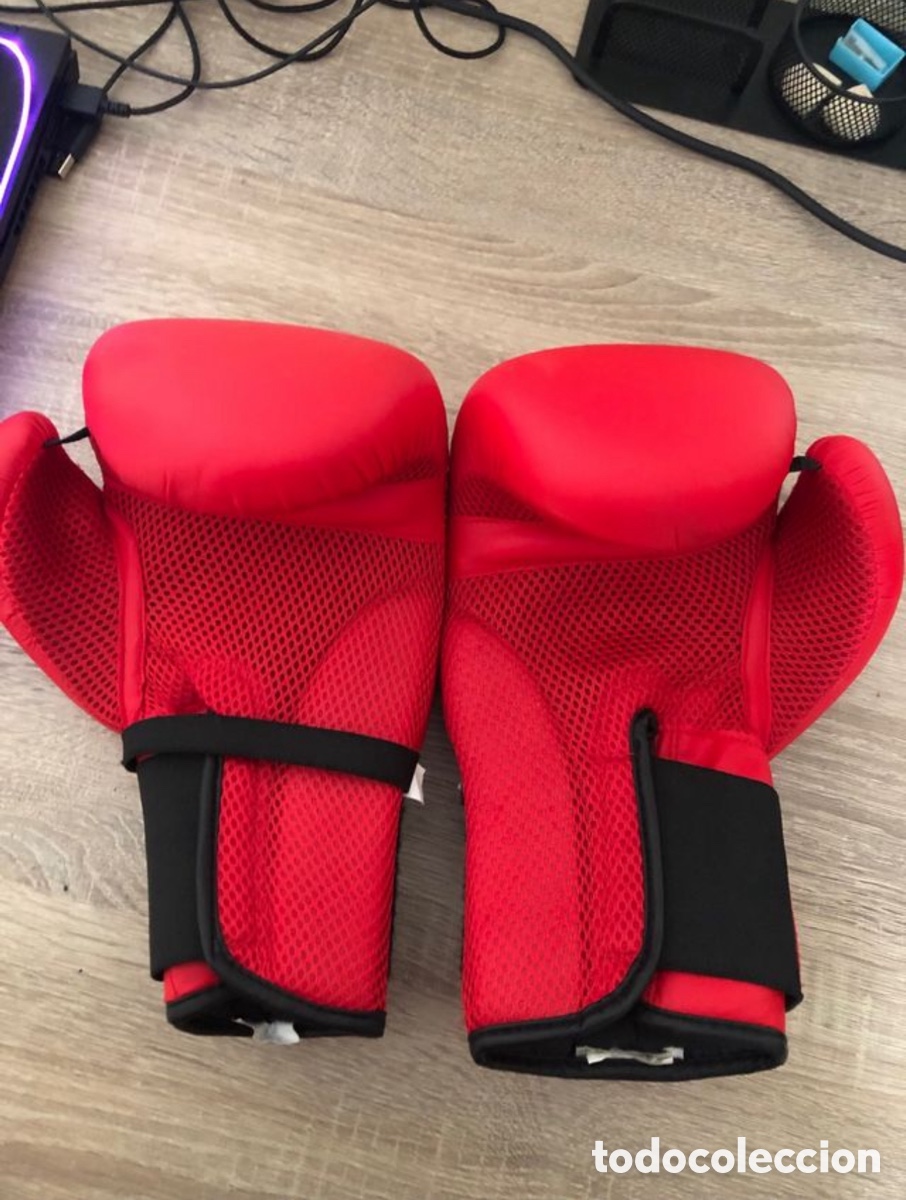 Coleccionismo deportivo: GUANTES BOXEO, ESPINILLERAS Y VENDAS - Foto 2