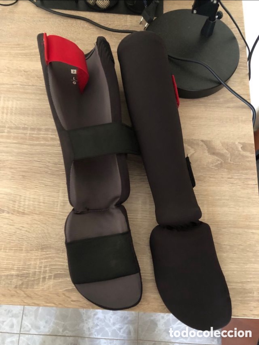 Coleccionismo deportivo: GUANTES BOXEO, ESPINILLERAS Y VENDAS - Foto 5