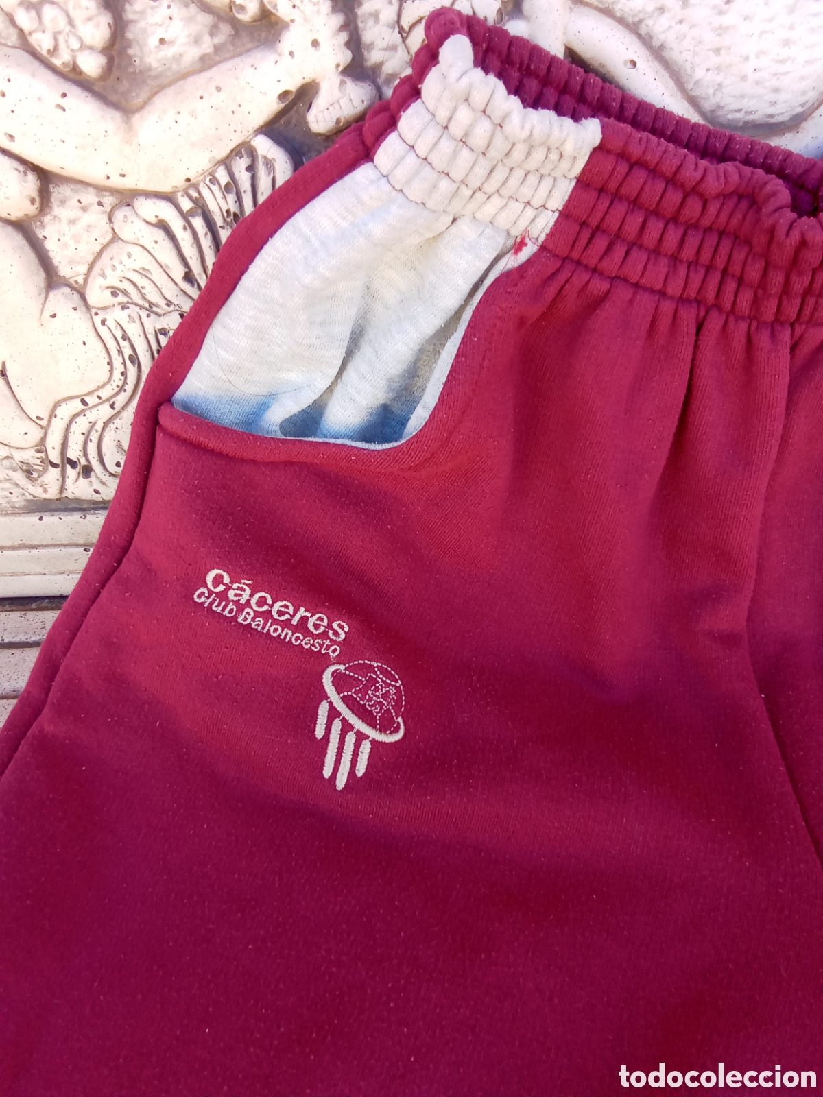 Coleccionismo deportivo: PANTAL&Oacute;N DEPORTE ENTRENAMIENTO C&Aacute;CERES CB - Foto 1