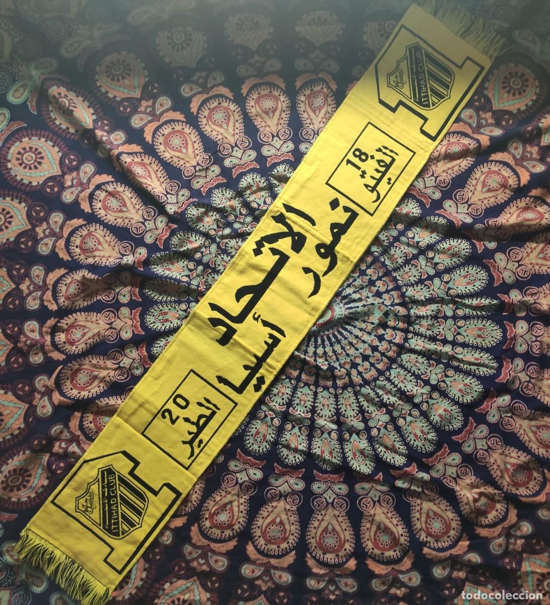 Coleccionismo deportivo: Bufanda Al-Ittihad Club Jeddah Scarf - Foto 1