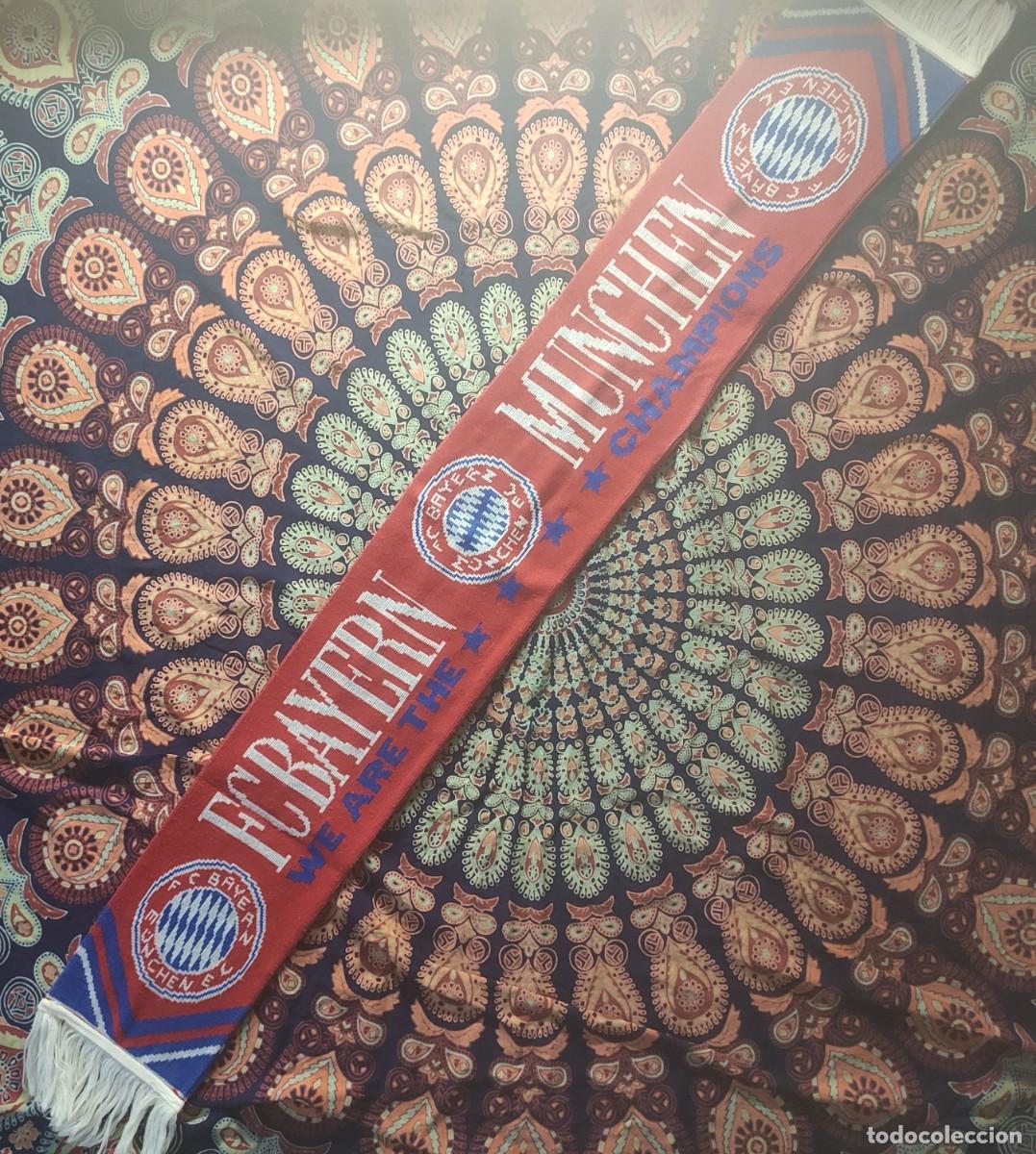 Coleccionismo deportivo: Bufanda Bayern M&uuml;nchen Scarf - Foto 1