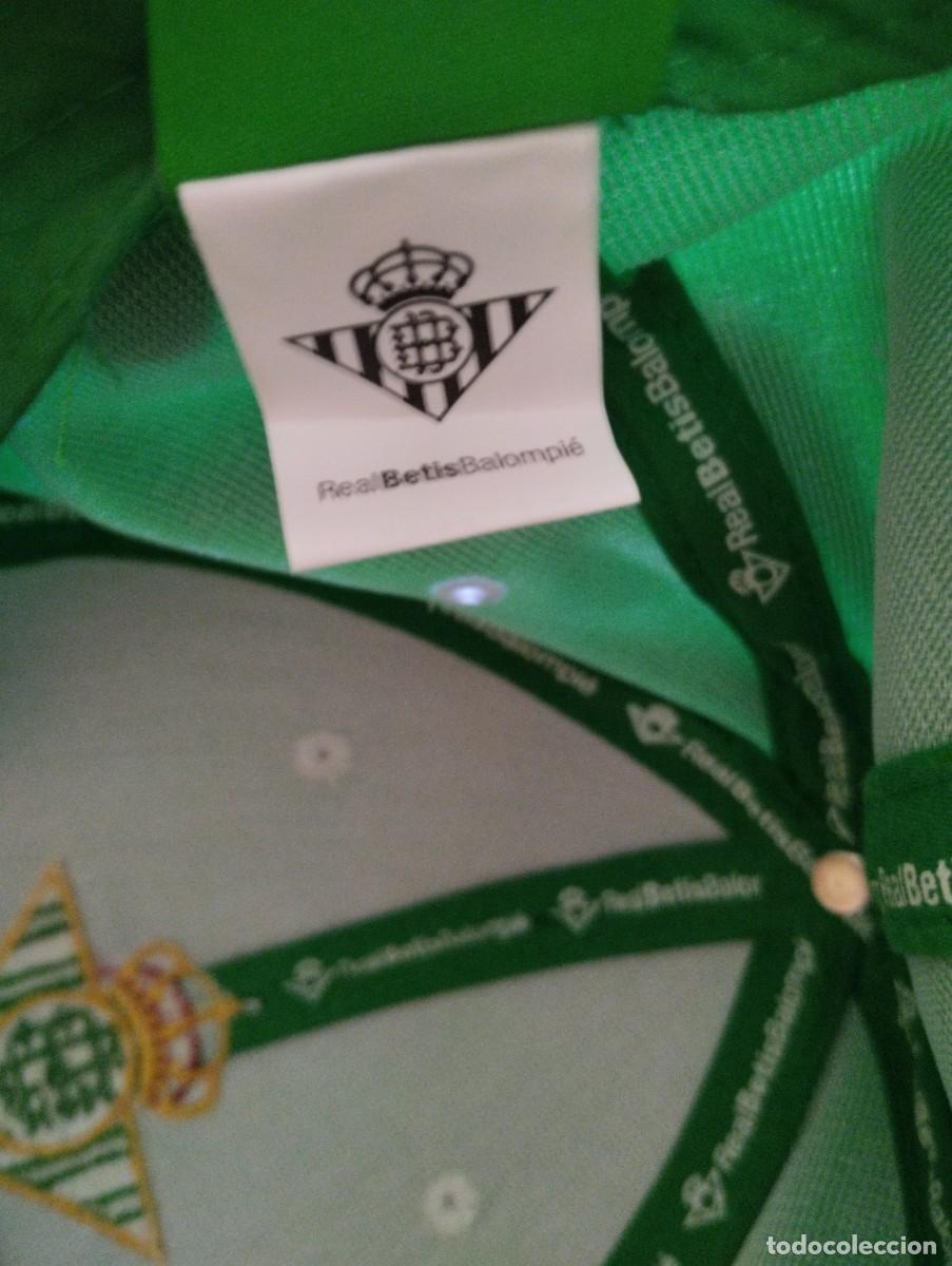 Coleccionismo deportivo: Gorra Real Betis Balompi&eacute; - Foto 5