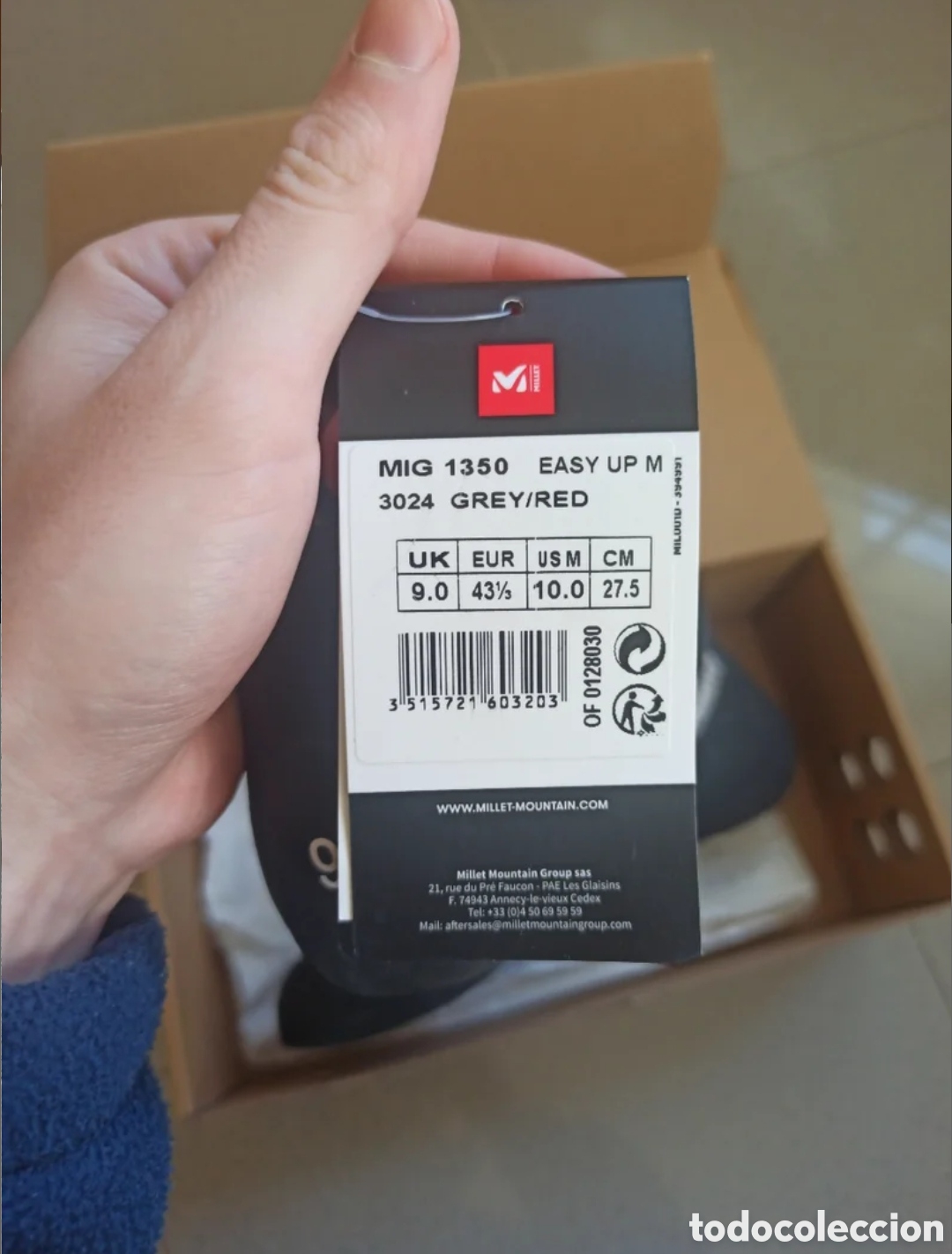 Coleccionismo deportivo: PIES DE GATO NUEVOS Escalada Millet Easy-Up - Foto 5