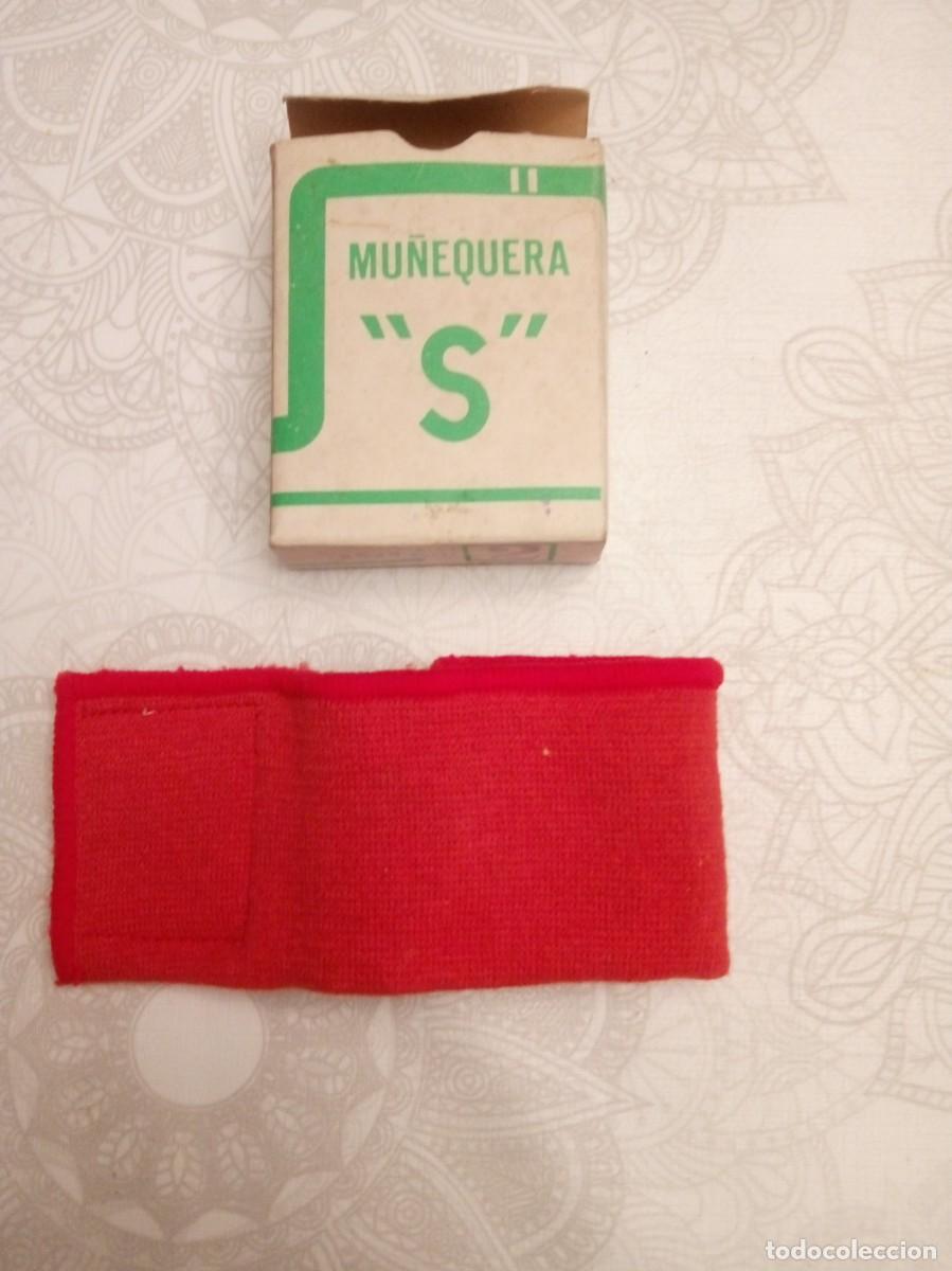 Coleccionismo deportivo: Mu&ntilde;equera de compresion - Foto 1
