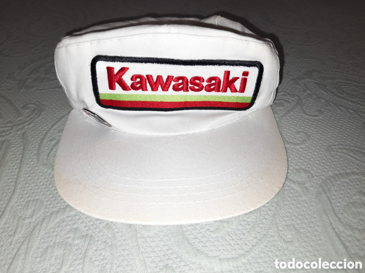 Coleccionismo deportivo: Antigua gorra Kawasaki moto Gp Racing. - Foto 1