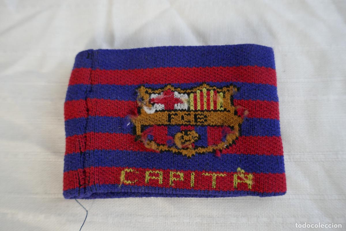 Coleccionismo deportivo: BRAZALETE DE CAPIT&Aacute;N DE FC BARCELONA - Foto 1