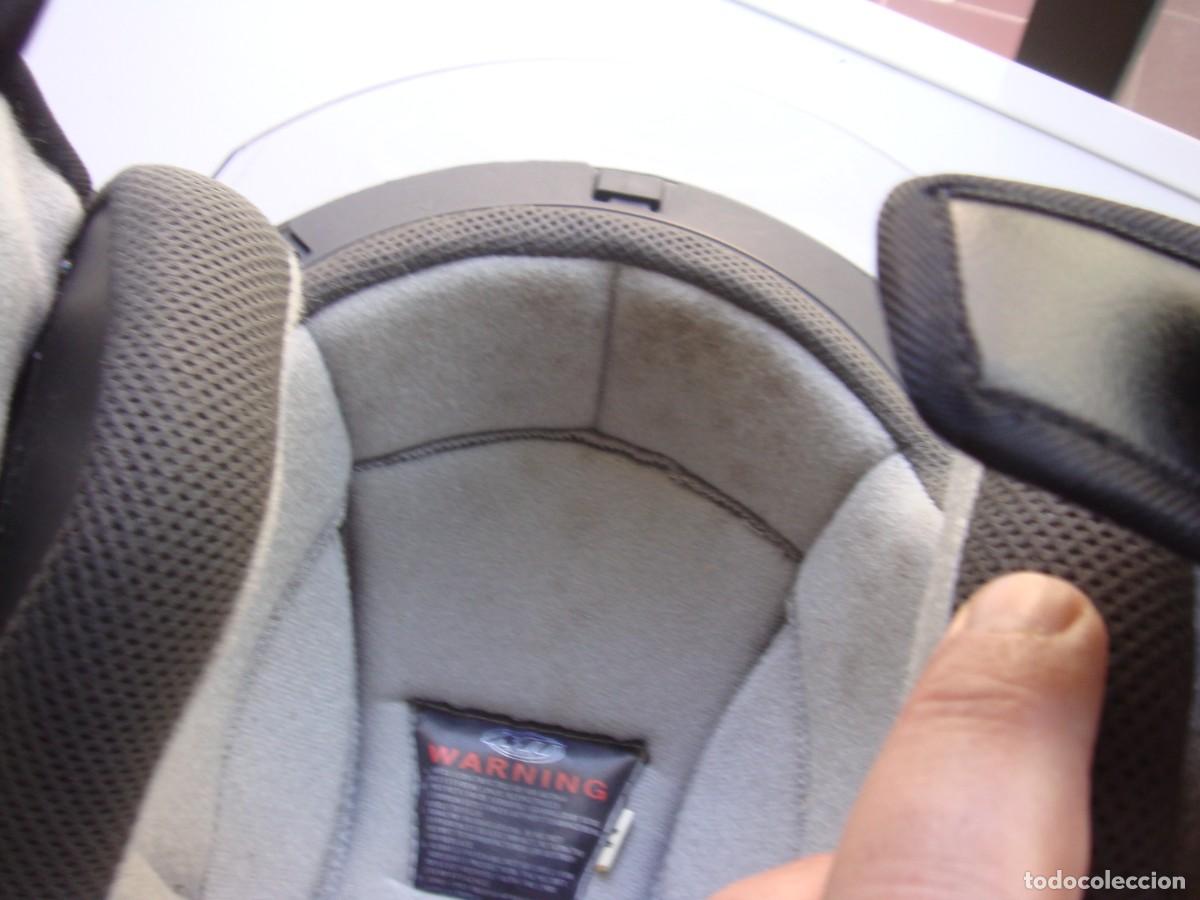 Coleccionismo deportivo: CASCO MOTO CASI NUEVO MARCA MT - Foto 4