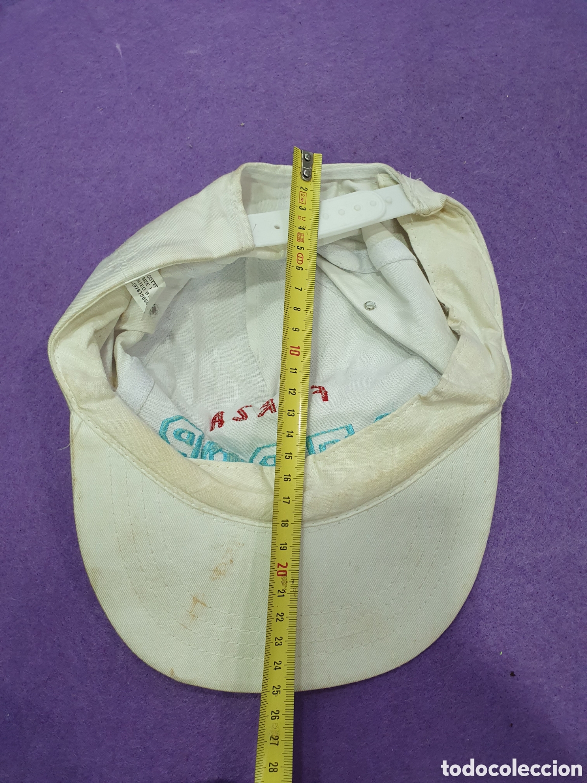 Coleccionismo deportivo: Gorra Forza Depor. Superdepor. RCD La Coru&ntilde;a. (L88) - Foto 2