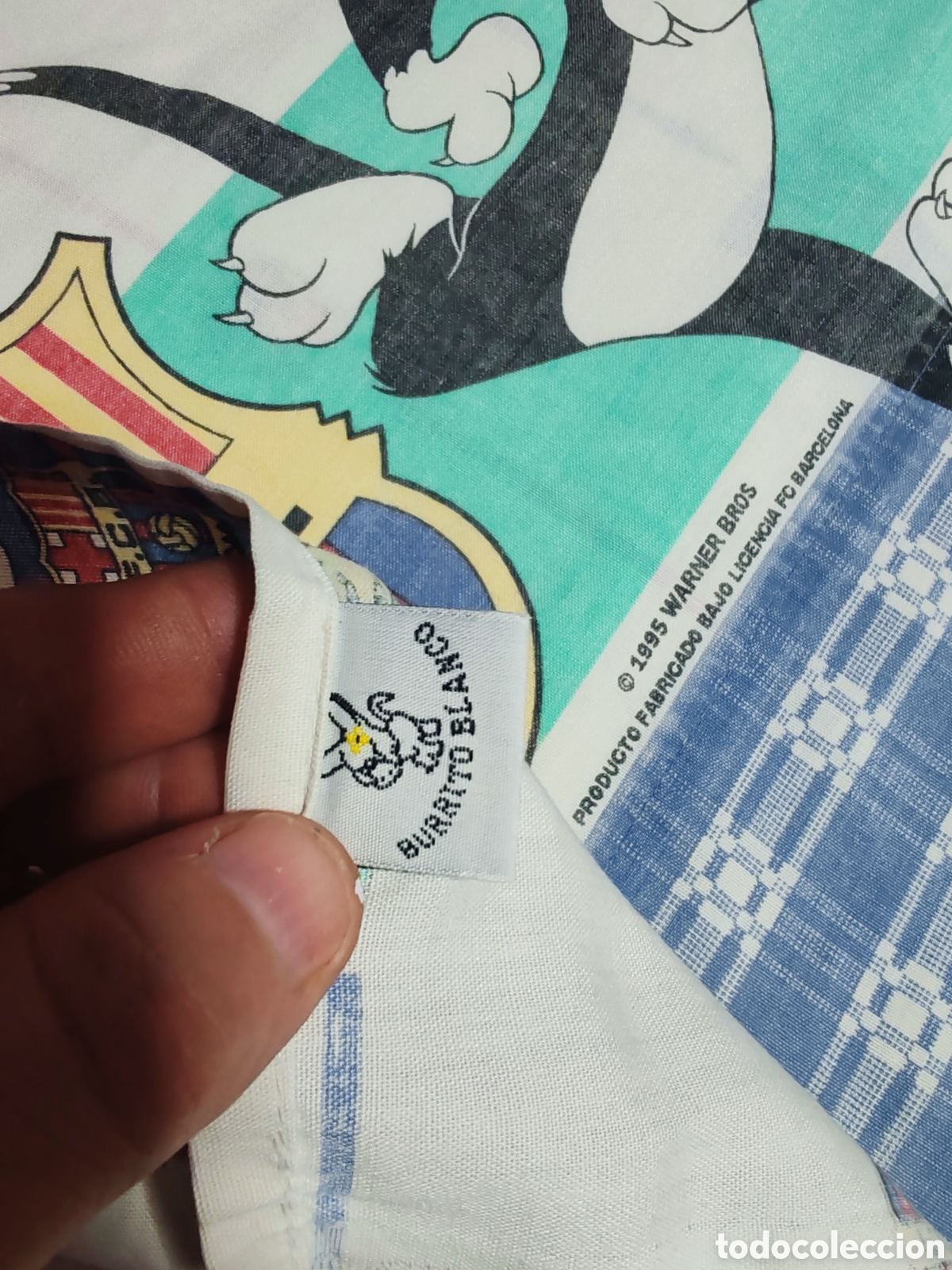 Coleccionismo deportivo: Sabanas del bar&ccedil;a Warner bros - Foto 5