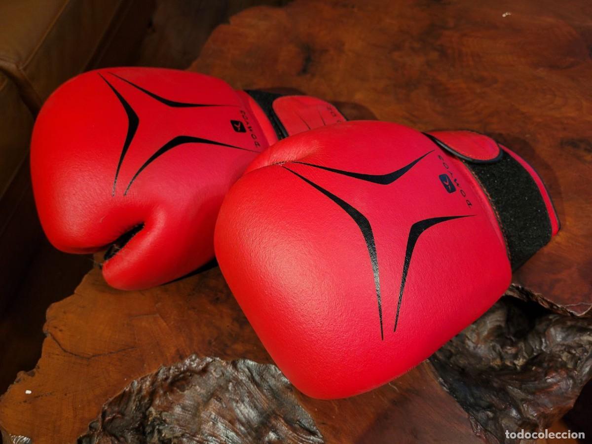 Coleccionismo deportivo: GUANTES DE BOXEO DOMYOS 100Z NUEVOS - Foto 1