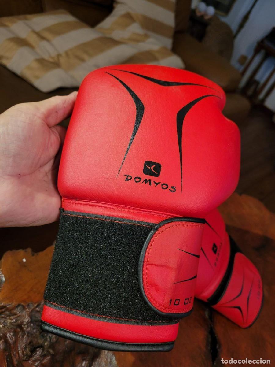 Coleccionismo deportivo: GUANTES DE BOXEO DOMYOS 100Z NUEVOS - Foto 2