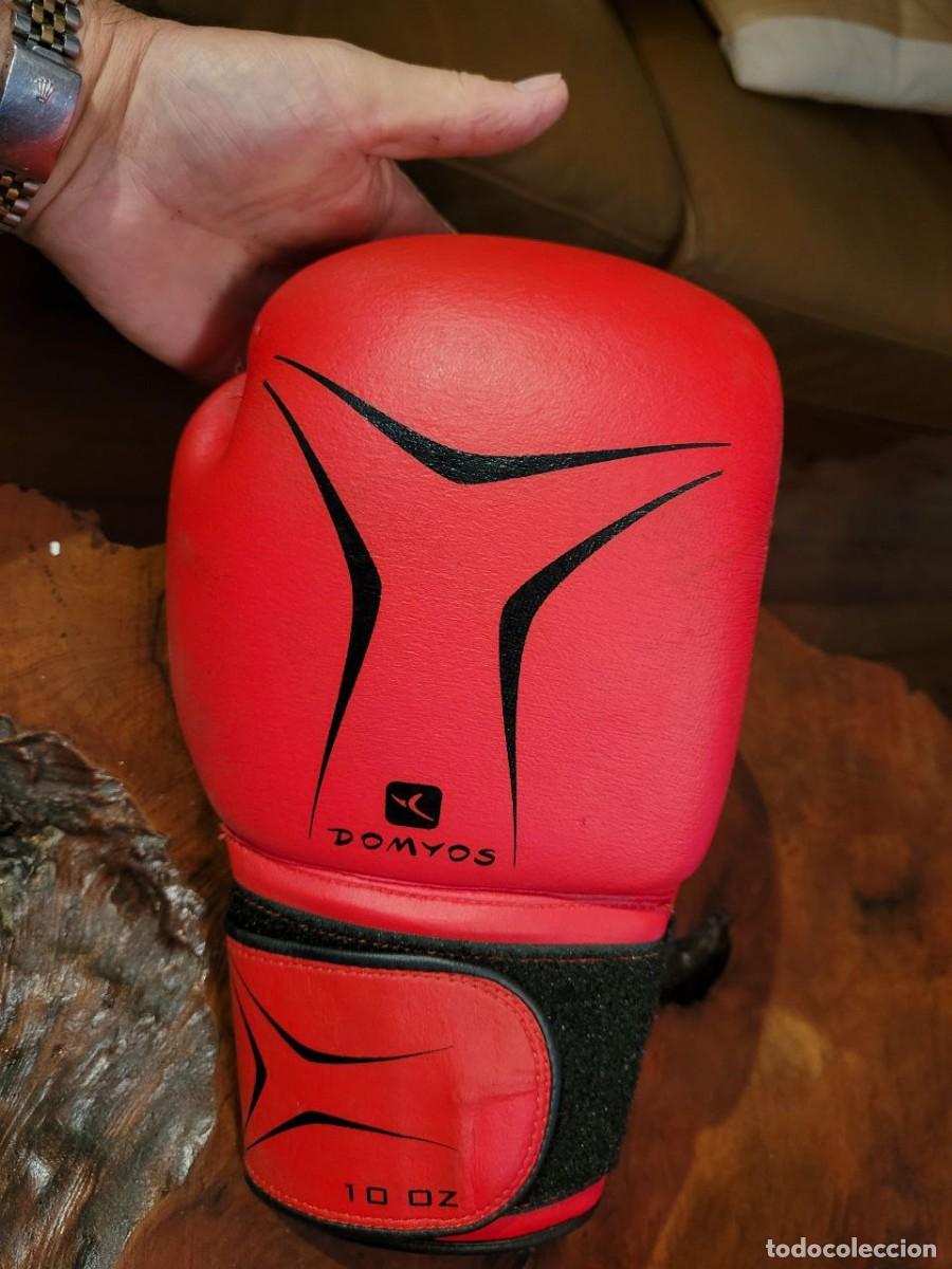 Coleccionismo deportivo: GUANTES DE BOXEO DOMYOS 100Z NUEVOS - Foto 4
